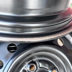 スチールホイール　鉄ホイールの画像