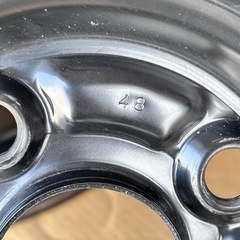 スチールホイール　鉄ホイールの画像