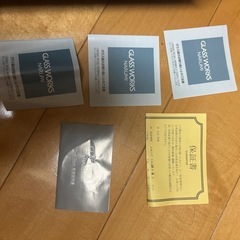 NARUMI ガラスワークス　時計セットの画像