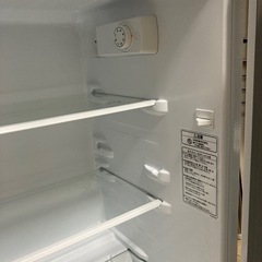    ハイセンス 冷凍冷蔵庫124L 美品 2023年製 直冷式 HR-B12HW 3ケ月保証付 の画像