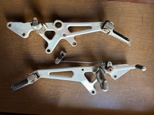 値下げ　ゼファー 400 O&T 小川部品 バックステップ