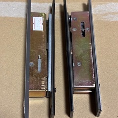 【中古】WEST 純正ディンプルシリンダー 万能取替引戸錠ブロンズ 333-S2305-BT 1組の画像