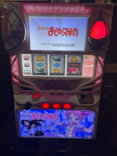 100スロ、ジャックポット、まどマギ、スロット、アミューズメント