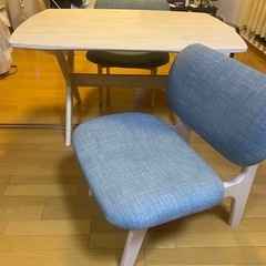 【引取りに来て下さる方限定】ニトリ ダイニングテーブルセットの画像