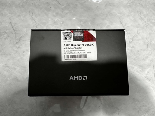 パソコン AMD Ryzen 9 7950X CPU