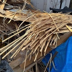 廃材、焚き付け等にの画像