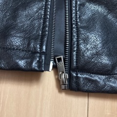 RIZIN平本蓮などが着用されてるレザーパーカー❣️ 本革 羊革 ラムレザー パーカー フード ジャケットの画像