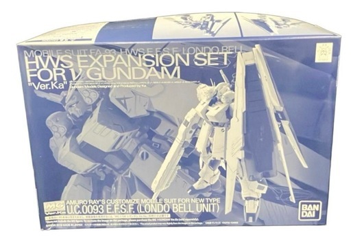 ガンプラ　MG 1/100 νガンダムver.Ka用HWS拡張セット