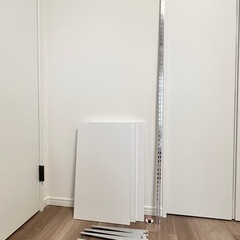 【ロイヤル 棚柱＋ブラケット＋棚板セット】可動棚 DIY収納 パントリーにの画像