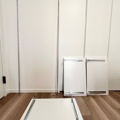 【ロイヤル 棚柱＋ブラケット＋棚板セット】可動棚 DIY収納 パントリーにの画像