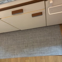 拭けるキッチン用 クッションフロアマット 120×45の画像