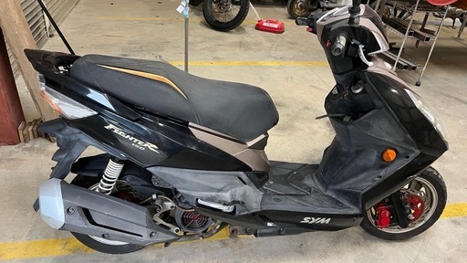 問い合わせなければ解体屋に　SYM  FIGHTER 150