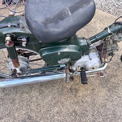 【ジャンク】　ホンダ　カブ　C50の画像