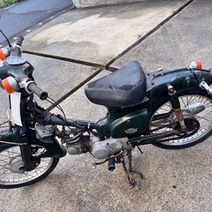 【ジャンク】　ホンダ　カブ　C50の画像