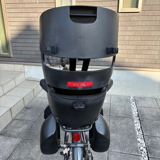 OGK技研 RBC-017DX グランディア 後用自転車用チャイルドシート レインカバーのおまけ付き 説明書あり 後ろ乗せリアキッズシート