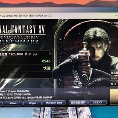 ゲーミングPC/Windows11/RTX2070 SUPER/SSD1TB/HDD2TBの画像