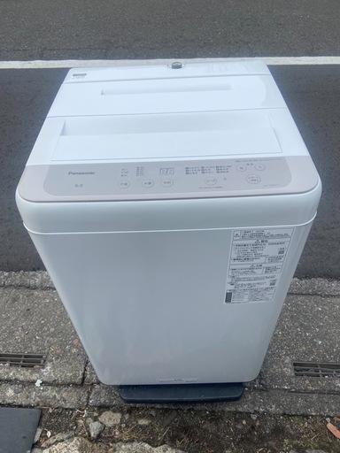 【受付終了】【23区近隣配送設置無料 】 P236 Panasonic 2022年製 全自動洗濯機 6.0kg    
