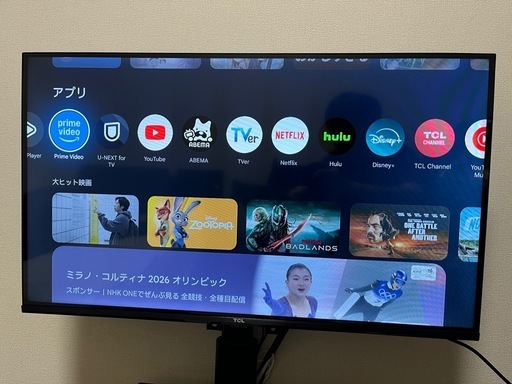 TCL スマートテレビ 32型