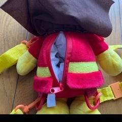 アンパンマンお出かけぬいぐるみリュックの画像