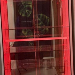 JAJAN 【本体＋ LED（ホワイト）セット】コレクションラックワイドハイタイプ引き戸 幅83cm✕奥行29cm -フィギュアラックザサード-（CR-TH8329E） 6の画像