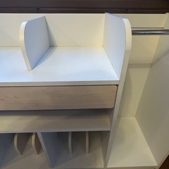 ツインランドセルラック キャスター付きの画像