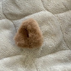 ヘアークリップモコモコ差し上げますの画像