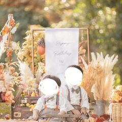 男の子服,セレモニースーツ　80/90　兄弟2セットの画像