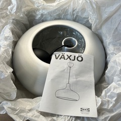 IKEA イケア VAXJO ヴェクショー ペンダントランプ ペンダントライト アルミカラーの画像