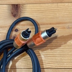 オーディオ用 光接続用のケーブル　長さ2m 使用品の画像