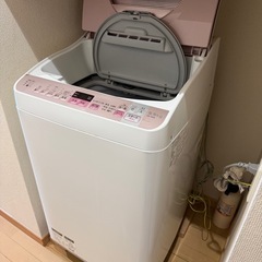 【動作確認済み】 SHARP 洗濯機 2017年型の画像