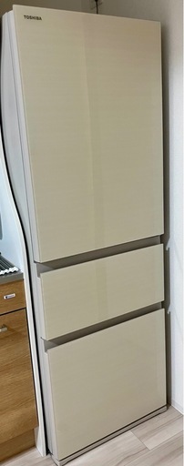 【美品】【3月中】東芝 家庭用冷蔵庫 3ドア