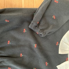 80cm 裏起毛トレーナー 女の子の画像