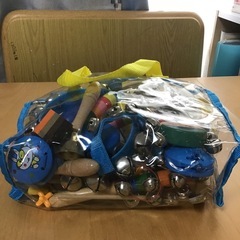 楽器のセットの画像