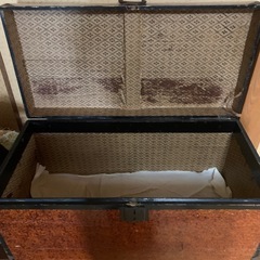 アンティーク　収納箱の画像