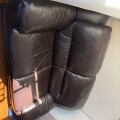 本革 2人掛けソファ 2/18引き取り限定の画像