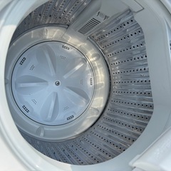 極美品 ヤマダオリジナル RORO 5.5㎏ 全自動洗濯機 YWM-T55LW 2023年製 ステンレス槽の画像