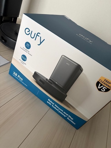 美品 Anker Eufy Clean X8 Pro with Self-Empty Station 黒　　　