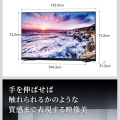REGZA 55V型TV （55Z870L)テレビの画像