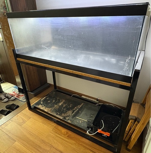 120×60×45水槽　水槽台とライトセット