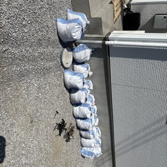 土のう18体　土のう袋20枚と交換します！の画像