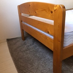 シングルベッドの画像