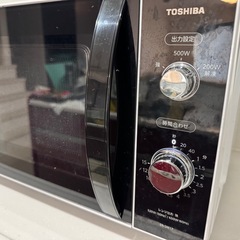 東芝電子レンジ美品2020年製の画像