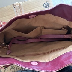 ピンクパイソンレディスバッグの画像