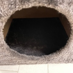 キャットタワー ソファー付 高さ82cm ブラウンの画像