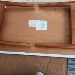 折りたたみローテーブルの画像