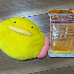 電子レンジで湯たんぽの画像