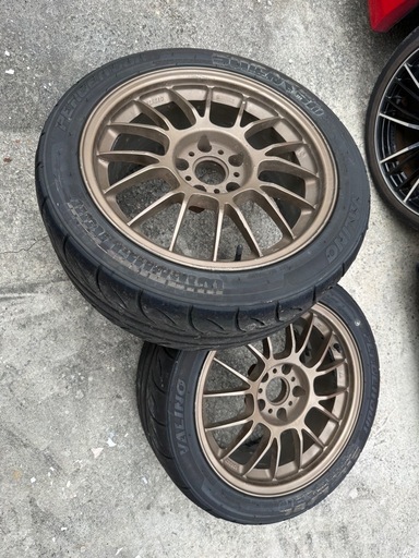 RAYS VOLK RACING ボルクレーシング LE37 17インチ 114.3 5穴 +40 8.5J 鍛造