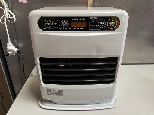 CORONA コロナ FH-G3223E3 石油ストーブ 灯油ストーブ 2023年製 タンク5L 木造9畳 コンクリ12畳 稼働確認済