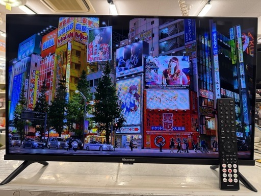 ジモティー特別価格?F066★Hisense製★32型液晶テレビ★2025年製★スマートテレビ★6花月館保証付き