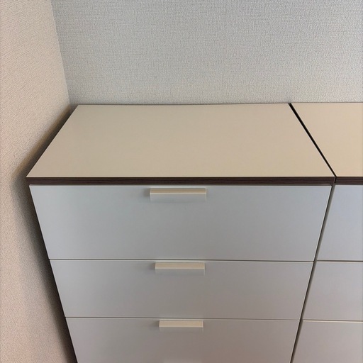 【お渡し決定】IKEA  イケア 4段チェスト 白　トリスィル 2個セット